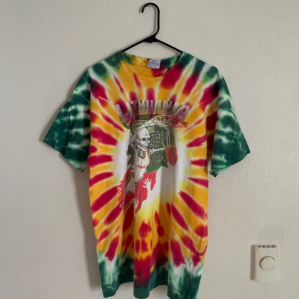 Grateful Dead 1992 vintage Liquid Blue Lithuania shirt Size large